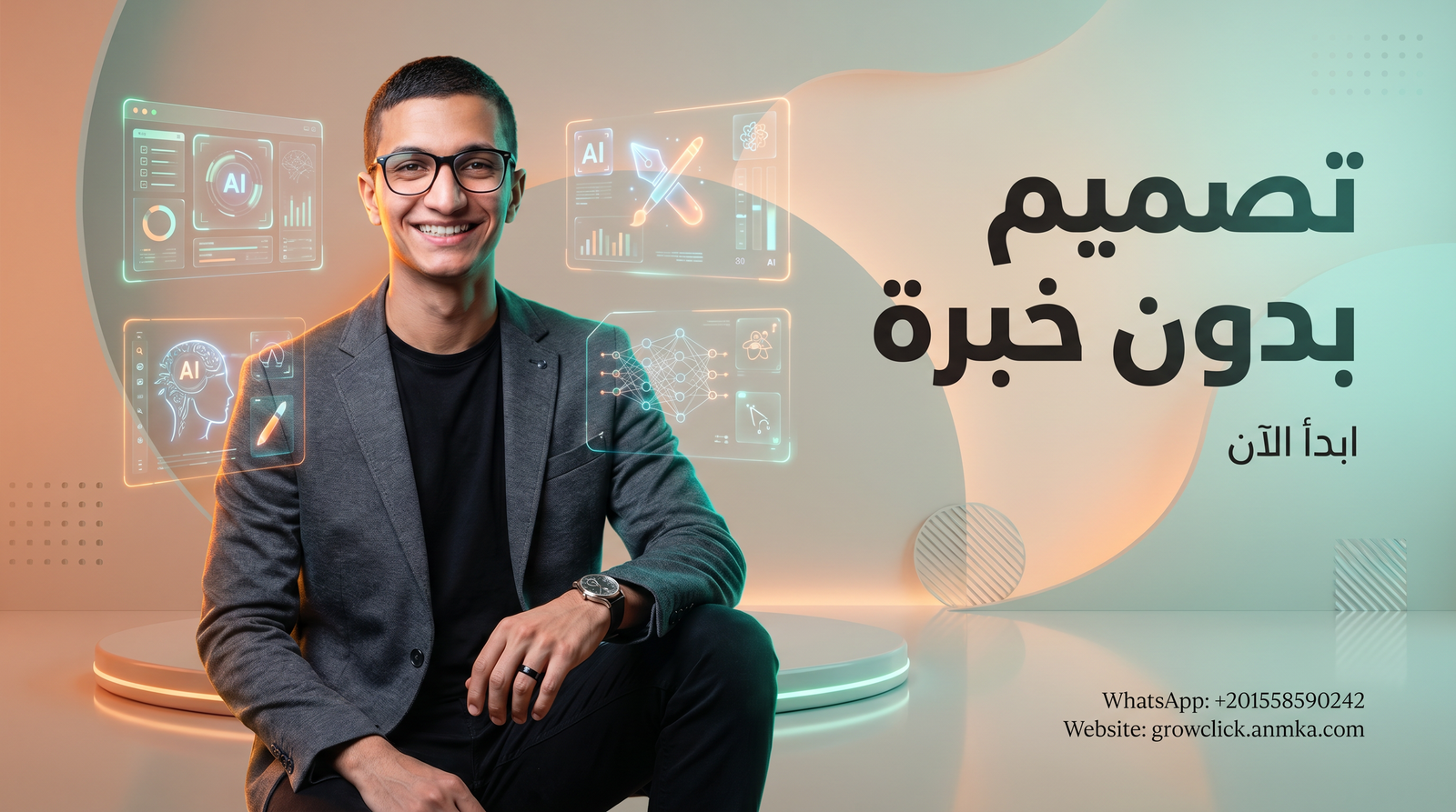 كورس التصميم بالذكاء الإصطناعي🧠