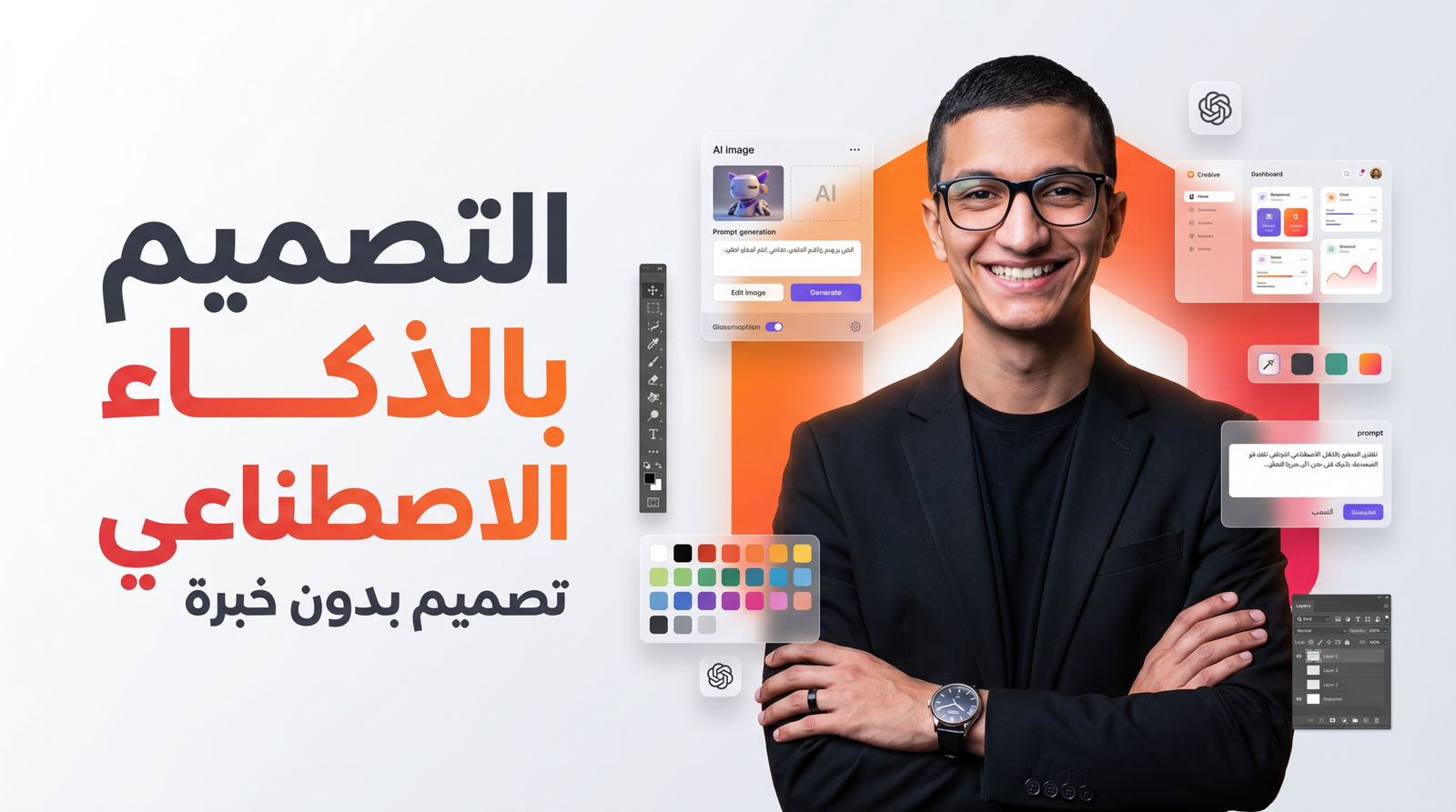 كورس التصميم بالذكاء الإصطناعي🧠